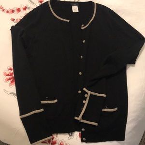 J.crew wool cardigan.